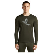 T-shirt fonctionnel homme Icebreaker Men Merino 200 Oasis LS Crewe SkiingYeti