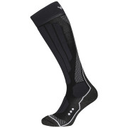 Chaussettes hautes Warg Merino Ski noir / blanc Black/White