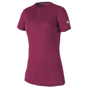 T-shirt femme Zulu Merino 160 Short violet Purple