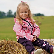 Pantalon softshell enfant WAMU Purple