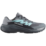 Chaussures femme Salomon Alphaglide Gore-Tex gris / bleu Turbulence / Aruba Blue / Dark Navy