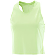 Top femme Salomon Sense Aero Short Tank W vert Butterfly