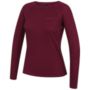 T-shirt femme MOOA Singlebase Active Long rouge Raspberry