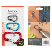 Set de mousquetons Nite Ize SlideLock Aluminium