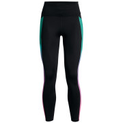 Leggings femmes Under Armour SpeedPocket Ankle Tight vert / bleu Black / Neptune / Reflective