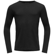 T-shirt fonctionnel homme Devold Breeze Plus Merino 200 Shirt Man noir BLACK