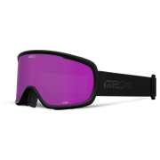 Lunettes de ski femmes Giro Moxie - Amber Pink/Yellow noir Black Stacked