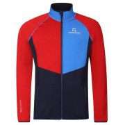 Sweatshirt fonctionnel homme Progress Glacier rouge / bleu červená/stř.modrá/tm.modrá