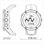 Vystavené hodinky Suunto Trainer Wrist HR - Vystavené