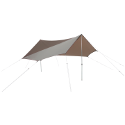 Auvent tente Outwell Louisiana Tarp TC brun / gris Brown