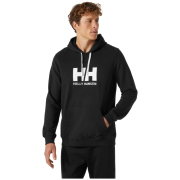 Sweat-shirt homme Helly Hansen Hh Logo Hoodie vert Black