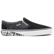 Chaussures homme Vans MN Asher noir / gris (OtwSidewall)Black/Wht