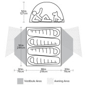 Tente Big Agnes Copper Spur Hv UL4 2025