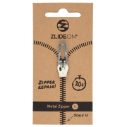 Fermeture éclair de rechange ZlideOn Opravný jezdec pro kovové zipy - L argenté silver
