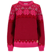 Pull femme Dale of Norway Vilja Fem Sweater rose Redrose Allium Raspberry