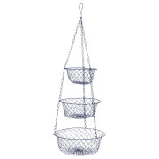 Organiseur Bo-Camp Hanging baskets 3-level bleu metal blue