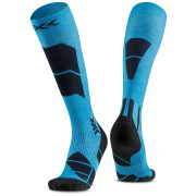 Chaussettes hautes X-Socks Ski Perform Merino Otc bleu clair ETERNAL ICE