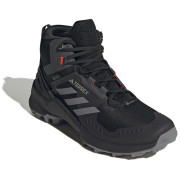 Chaussures randonnée homme Adidas Terrex Swift R3 Mid GTX noir / gris Cblack/Grethr/Solred