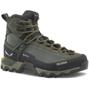 Chaussures de trekking homme Salewa Mtn Trainer 3 Tech Mid Gtx M vert Faded Green/Forest Night