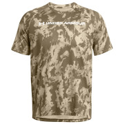 T-shirt homme Under Armour Tech ABC Camo SS brun brn