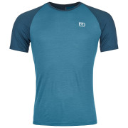 T-shirt homme Ortovox 120 Tec Fast Mountain Ts M bleue mountain blue