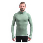 T-shirt fonctionnel homme Sensor Merino DF à manches longues avec capuche