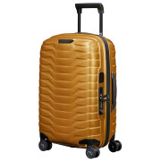 Valise Samsonite Proxis Spinner 55 EXP Width doré Honey Gold