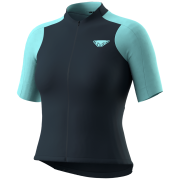 T-shirt vélo femme Dynafit Ride Light S/S Fz Jersey W bleue blueberry MARINE BLUE/8050