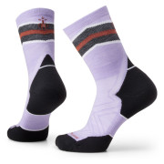 Chaussettes femme Smartwool W Run Targeted Cushion Mid Crew violet / noir Ultra Violet