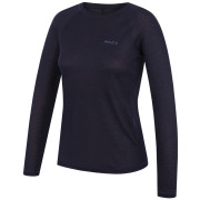 T-shirt femme MOOA Singlebase Active Long bleue Navy