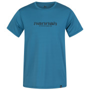 T-shirt homme Hannah Parnell Il turquoise ink blue