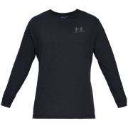 T-shirt Under Armour Sportstyle Left Chest LS vert Black//Black