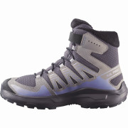Chaussures enfant Salomon Xa Pro Winter Wp J Nine Iron-Gull-Cosmic Sky