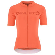 Maillot vélo femme Craft W Endur Logo orange Trace