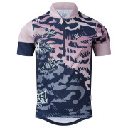 Maillot cyclisme enfant Dare 2b Dynamite Jersey Nvy Graffiti bleu / rose Nvy Graffiti