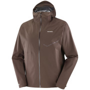 Veste homme Salomon Bonatti Waterproof Jacket M brun Coffee Bean