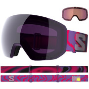 Masques ski Salomon Radium Pro S Sigma + 1 Lens violet Pansy