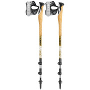 Bâtons de cross trail Leki Cross Trail TA 100-135 cm blanc / noir white-goldbrown-black