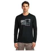 T-shirt homme Icebreaker Men Merino 150 Tech Lite LS Tee Peak Balance