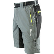 Short homme Silvini Rango MP857 gris / jaune CloudLime