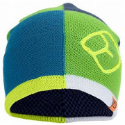 Bonnet Ortovox Patchwork Beanie green MatchaGreen