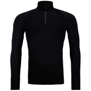 Sweatshirt fonctionnel homme Ortovox 230 Competition Zip Neck vert BlackRaven