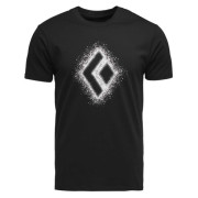 T-shirt homme Black Diamond M Chalked Up 2.0 Ss Tee vert Black (0002)