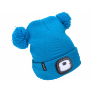 Bonnet avec lumière Extol Kids bleue