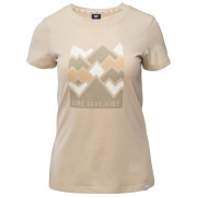T-shirt femme Hi-Tec Lady Aldys beige PEYOTE