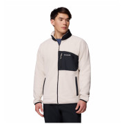 Sweat-shirt homme Columbia Fast Trek™ Overlay Full Zip beige Dark Stone, Black