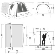 Tente caravane Outwell Lakecrest