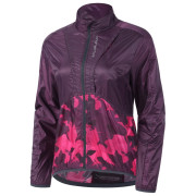 Coupe-vent femme Protective P-Rise up Flower violet wine