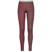 Sous-vêtements fonctionnels femme Ortovox 185 Rock'N'Wool Long Pants W rose mountain rose