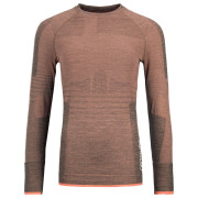 T-shirt femme Ortovox 230 Competition Long Sleeve W orange bloom